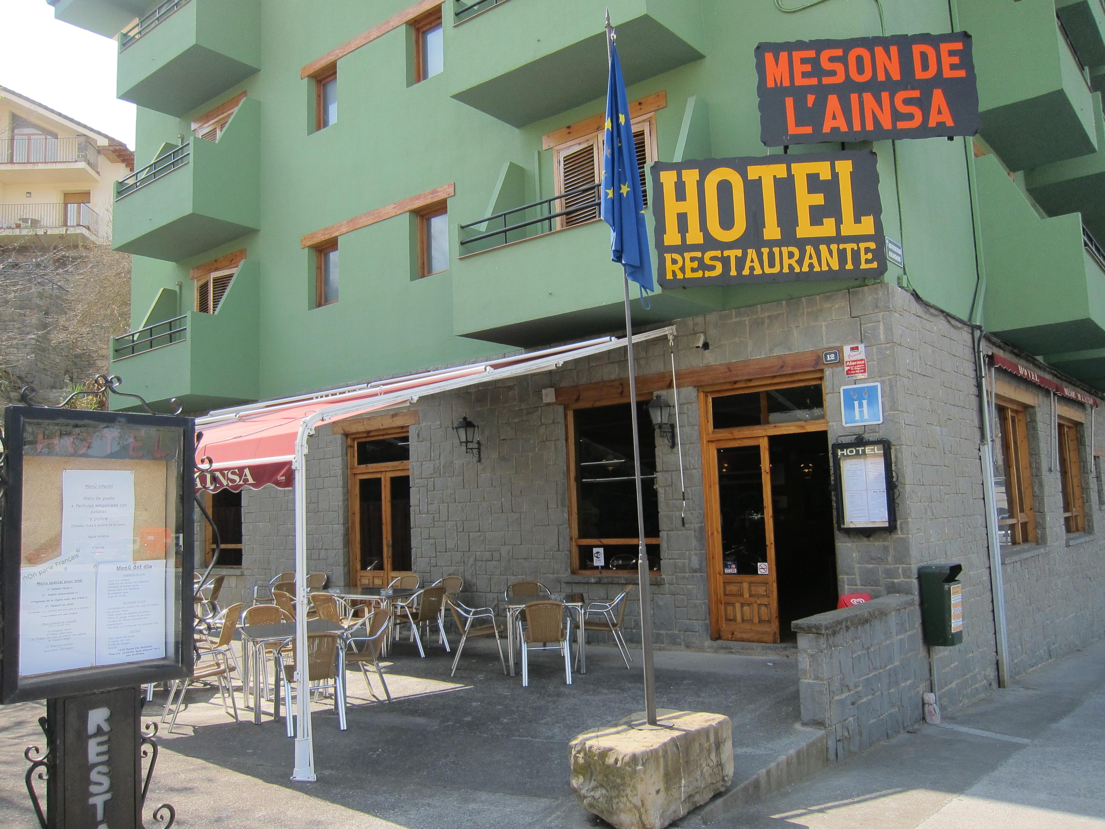 Hotel Meson De L'Aínsa Zewnętrze zdjęcie